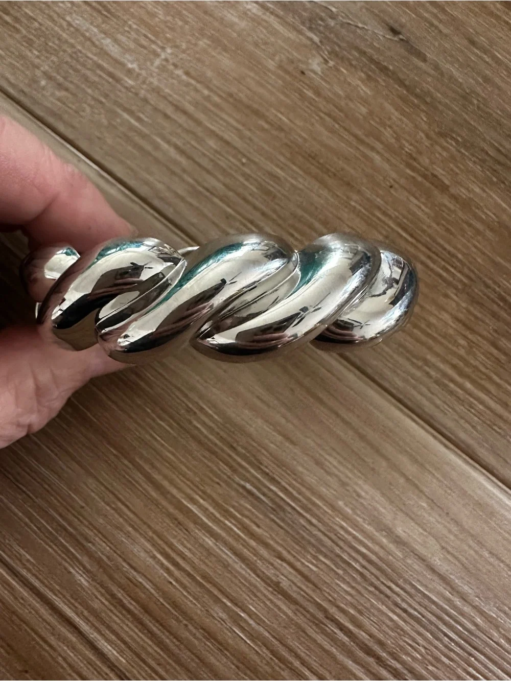 San Marco Twisted Clamp Bracelet
